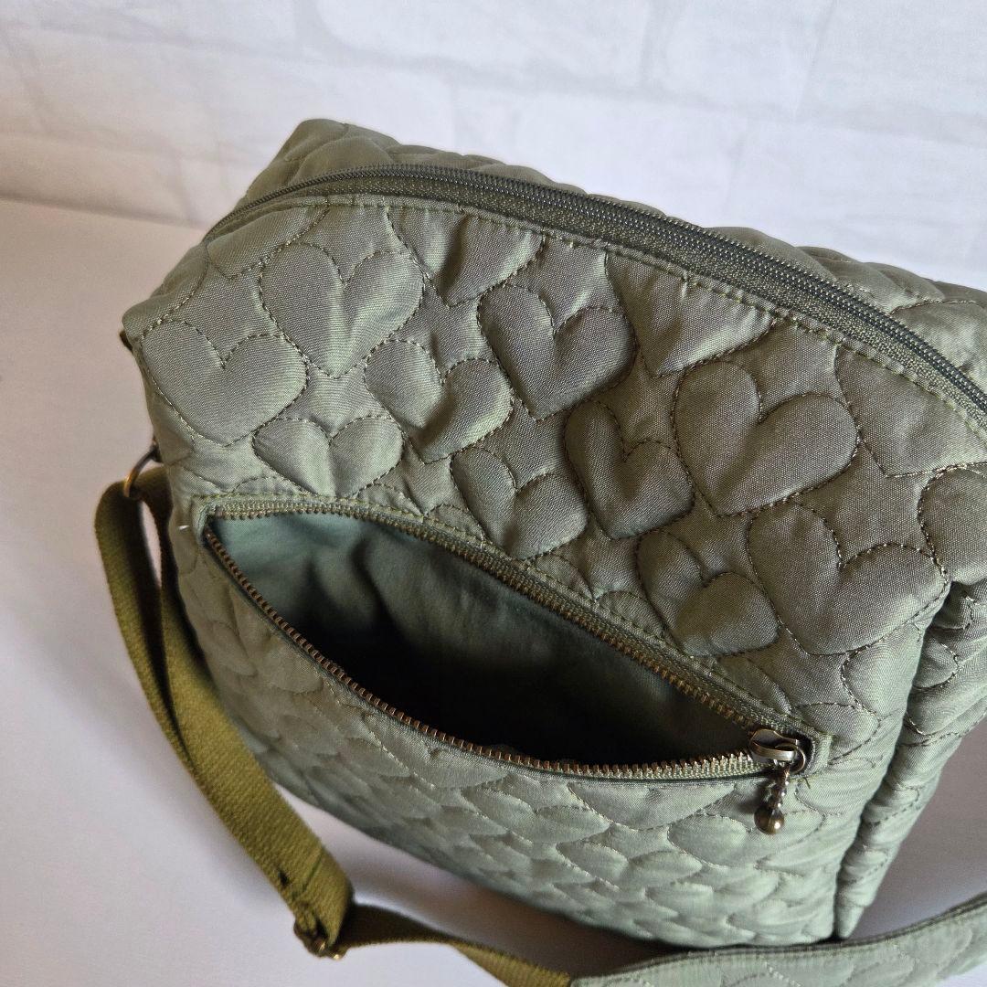 ゆうママ様①　ショルダーバッグ　ハートキルト　ハンドメイド