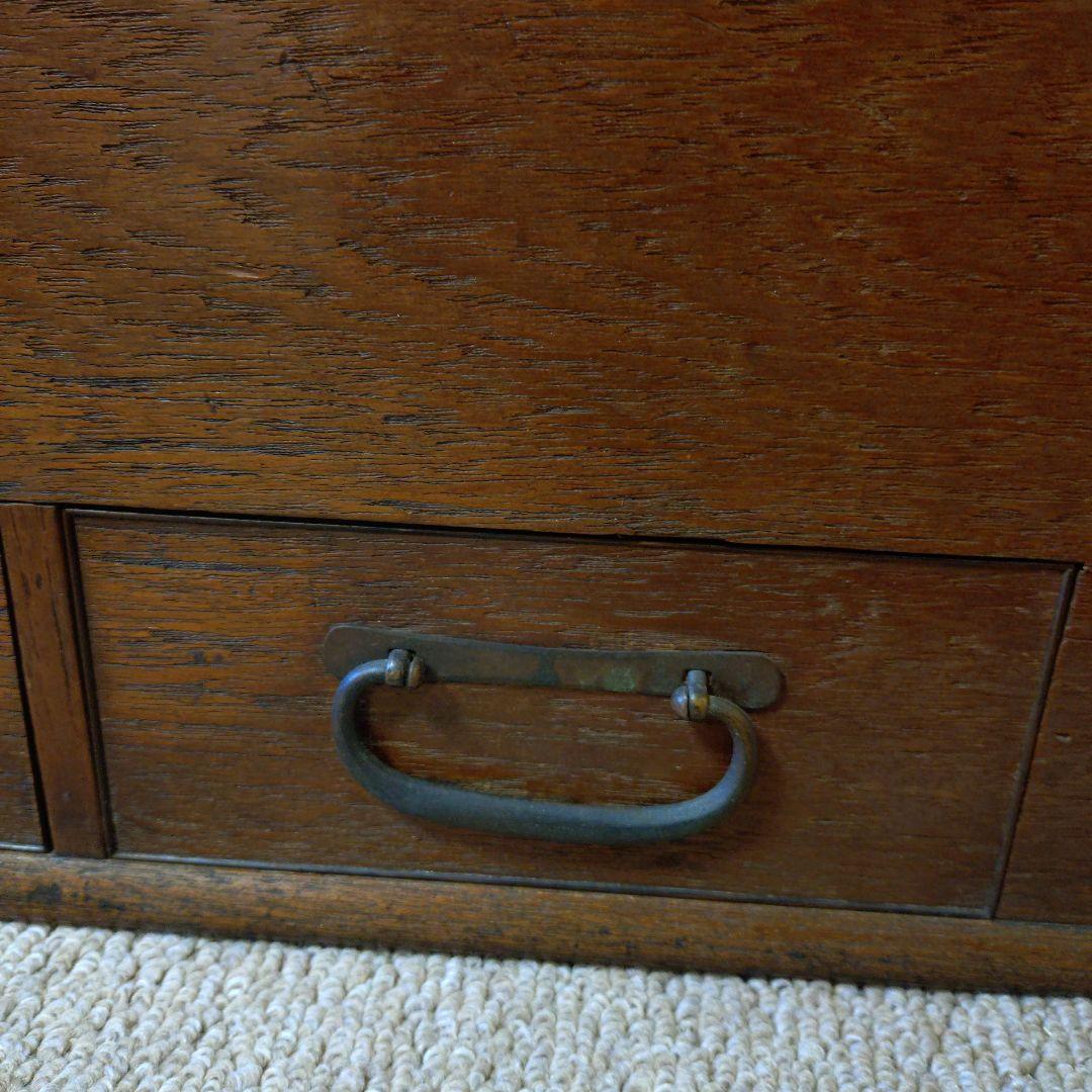 木製長火鉢 燗銅壺付 昭和レトロ 古民家 古道具 骨董品 おまけ火箸・煙管・灰掻