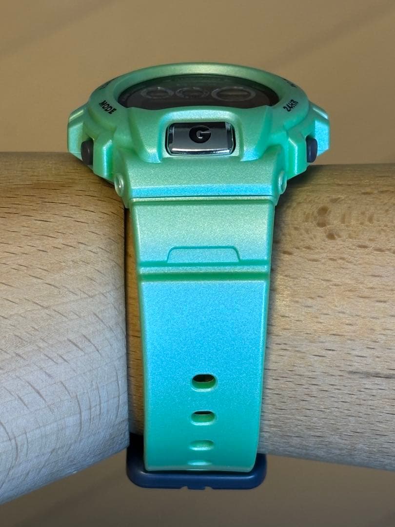 g-shock/ミニ/GZX-690/グリーン/三つ目/ビンテージ/メタリック