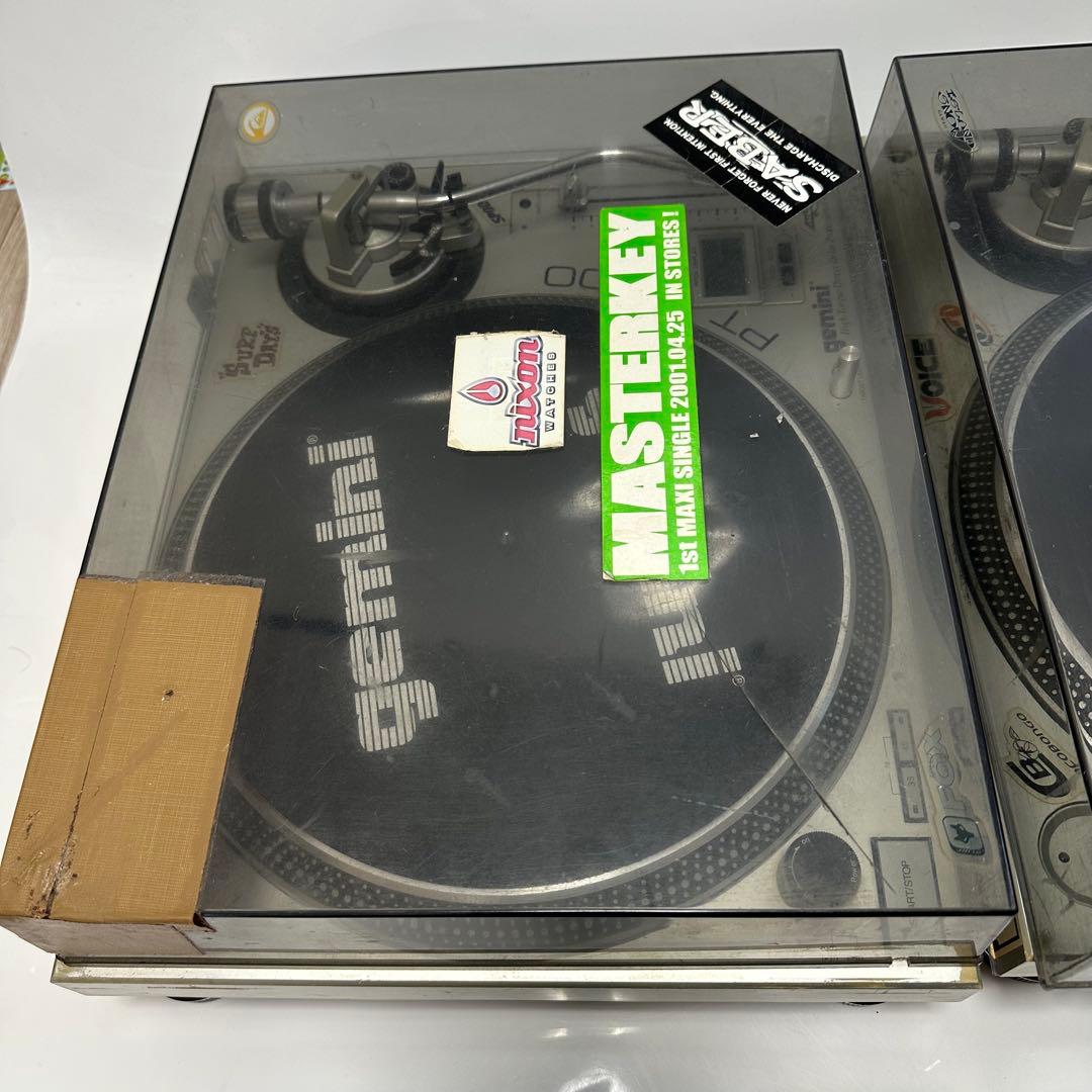 『送料込み』gemini PT-2400 ターンテーブル　２台　ジャンク