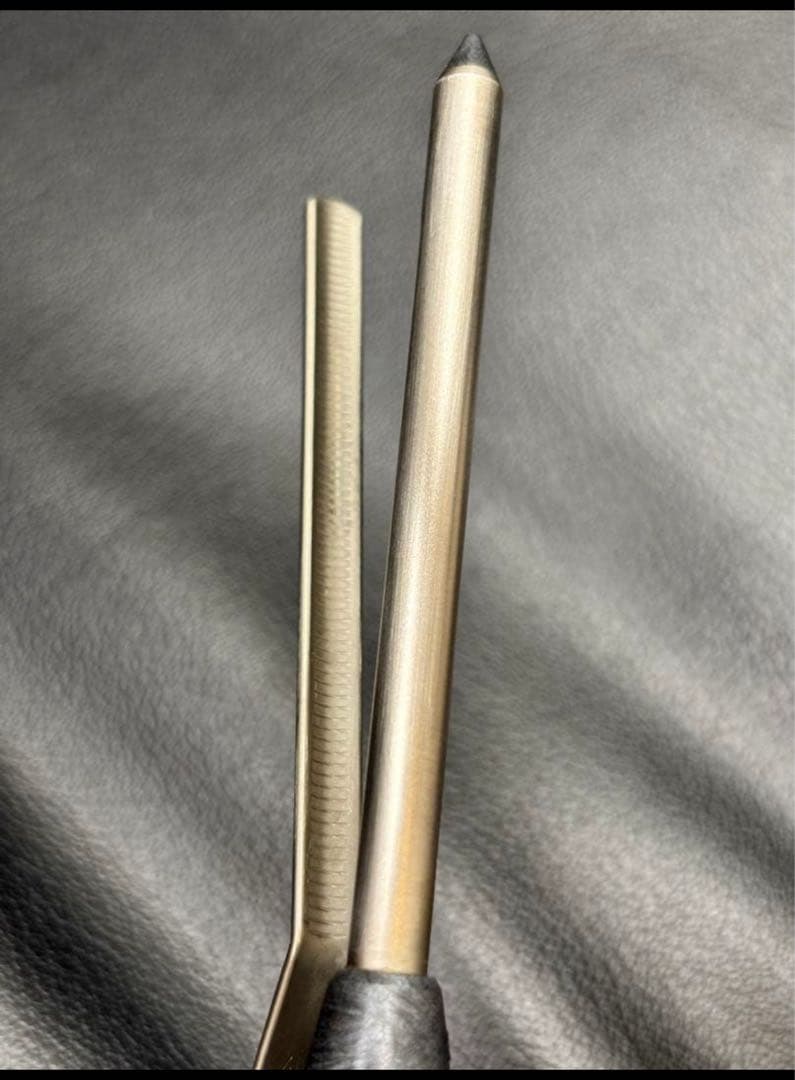 超美品　LENZ 【 RD-6】レンツアイロン元巻き丸6㎜ 理容アイロン