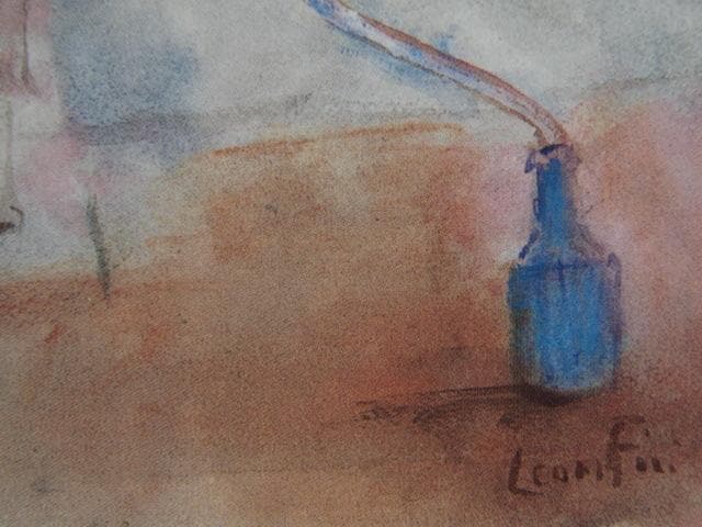 レオノール・フィニ「ハッシッシュを吸う人」、希少画集より、状態良好