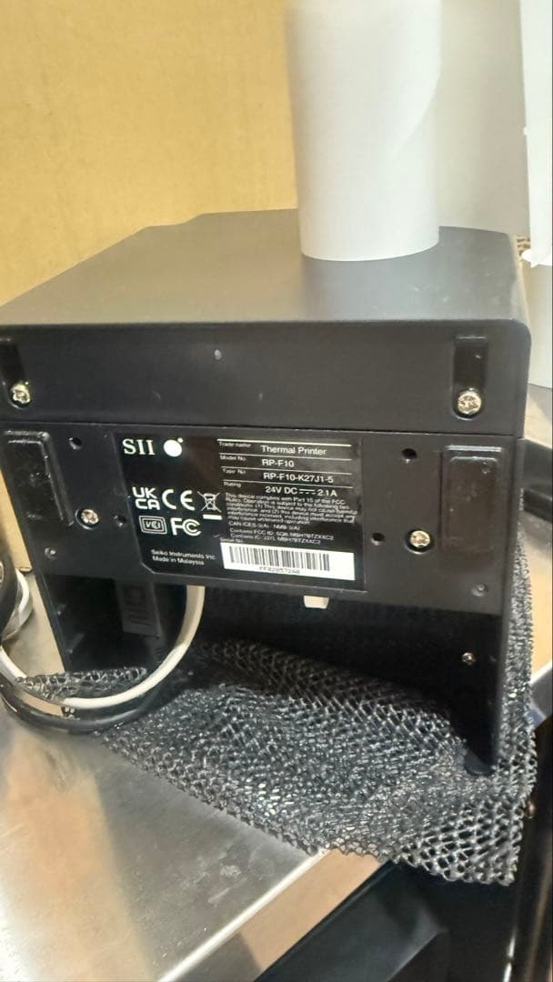 Sll RP-F10-K27J1-5 レシートプリンター＋キャッシュドロアセット