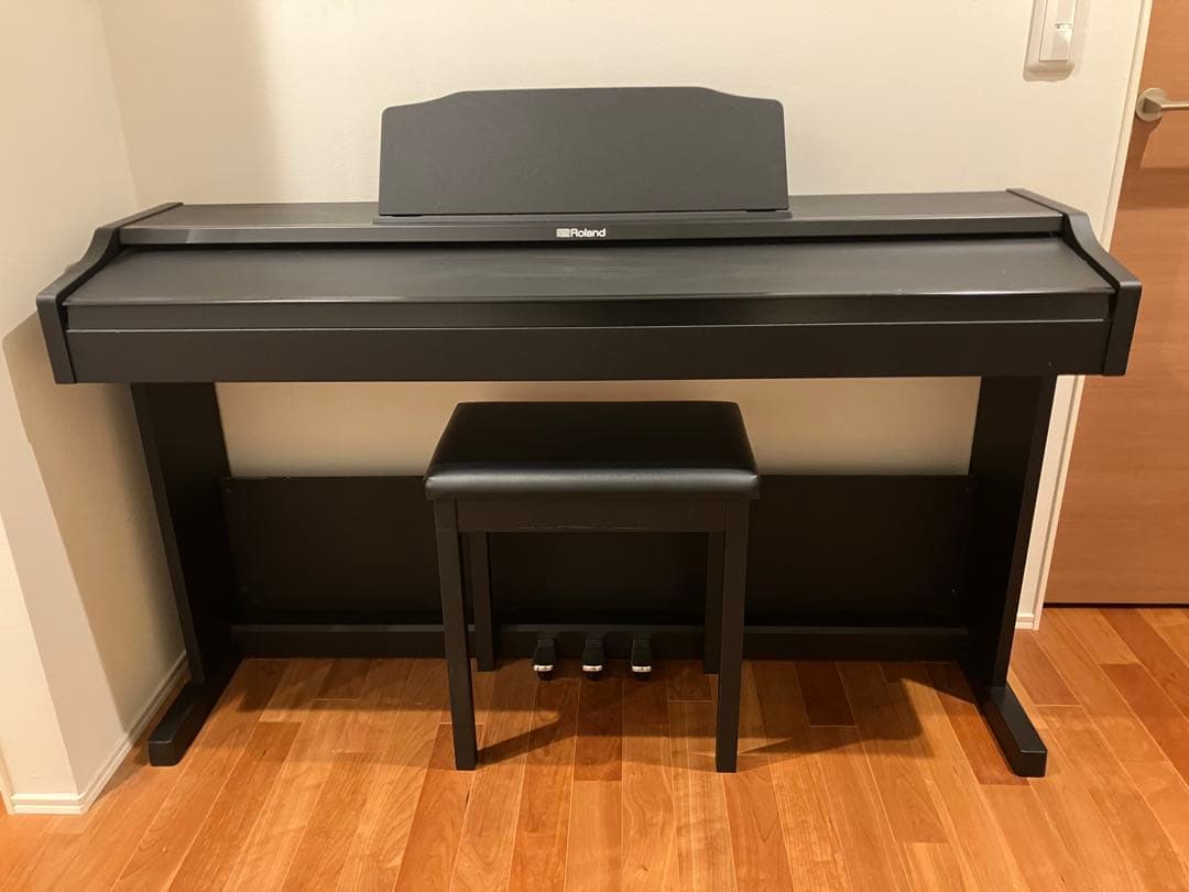 Roland 88鍵 ブラック電子ピアノ