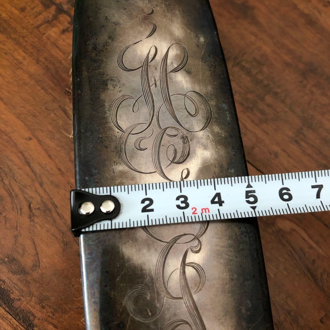 ヴィンテージ　スターリングシルバー　ブラシ　純銀製　ビンテージ　STERLING