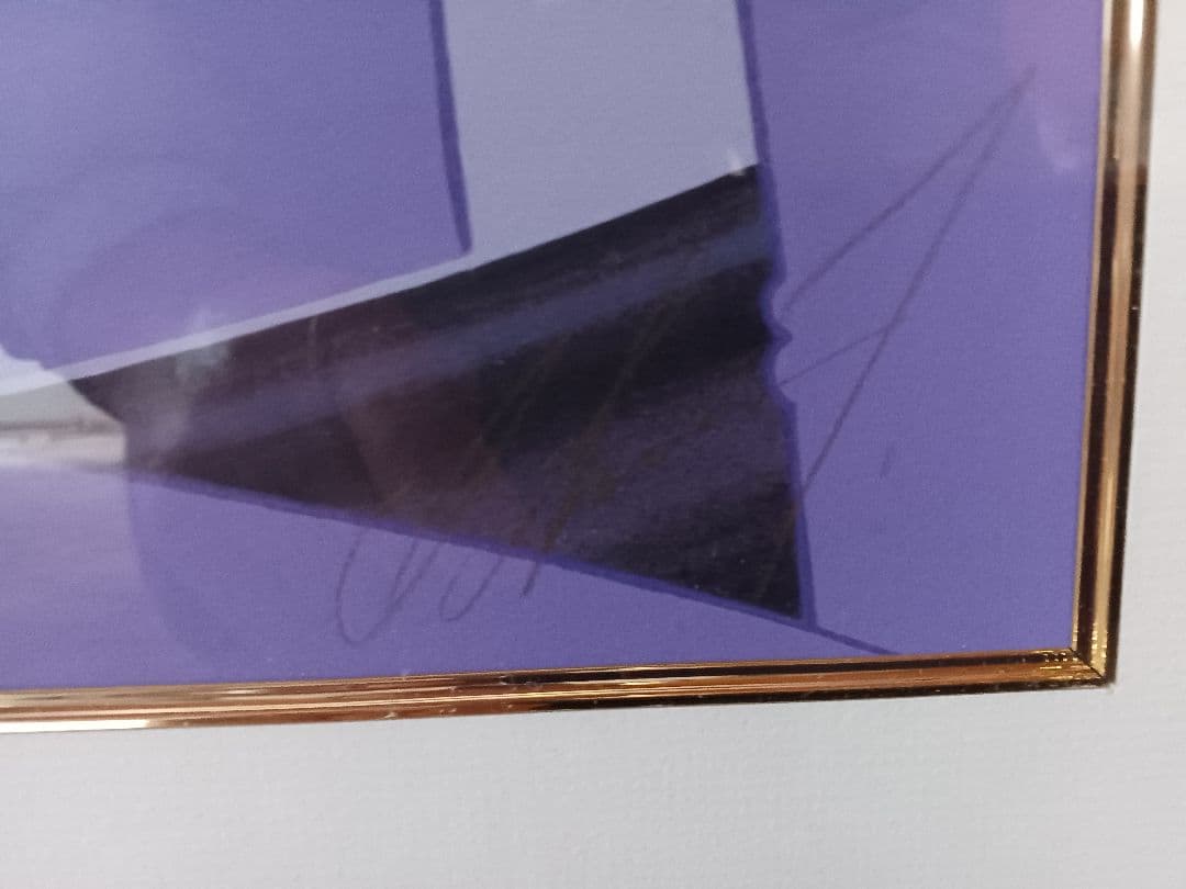 鶴田一郎 「艶鏡」　P20号　 版画　138/150