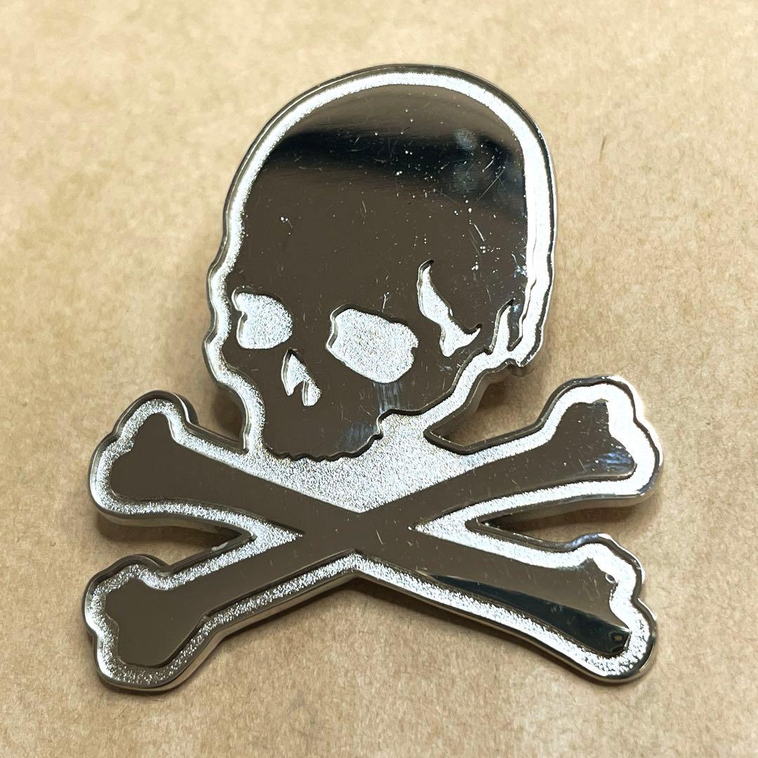 マスターマインド　ジャパン　ドクロ　骸骨　ヴィンテージ　メタルバッジ