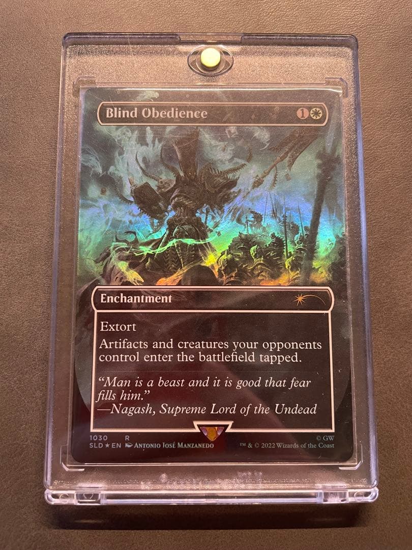 盲従　シークレットレイヤー　英語　foil