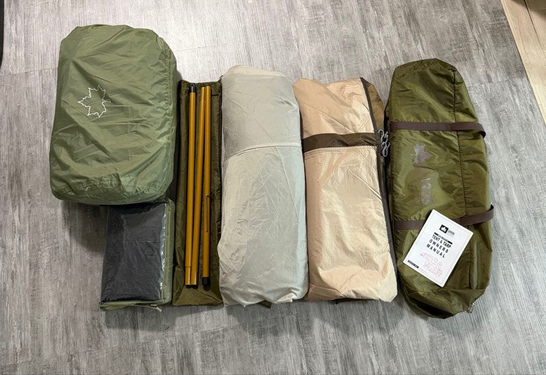 【美品】LOGOS LAND Tepee 350 + Tepee マット＆シート