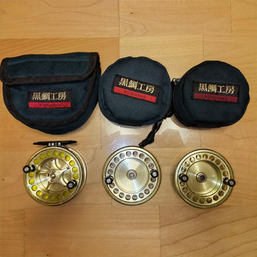 黒鯛工房　BLACKY　落し込み　ヘチ・リール　予備スプールセット