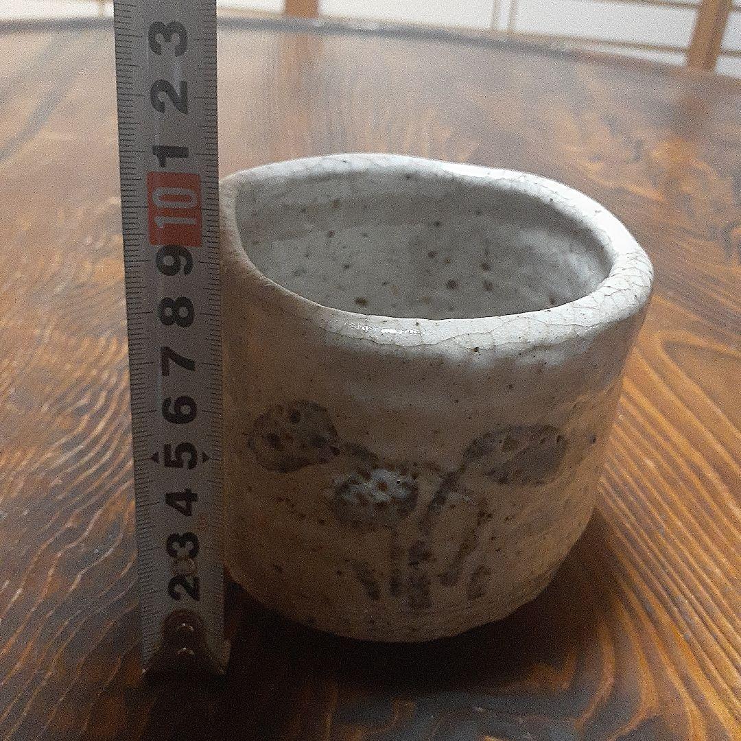 江戸時代絵志野茶碗