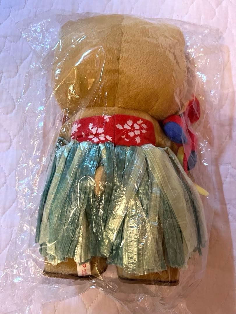 【激レア・新品未使用】日焼けキティ ハワイ　オウム　フラダンスぬいぐるみ