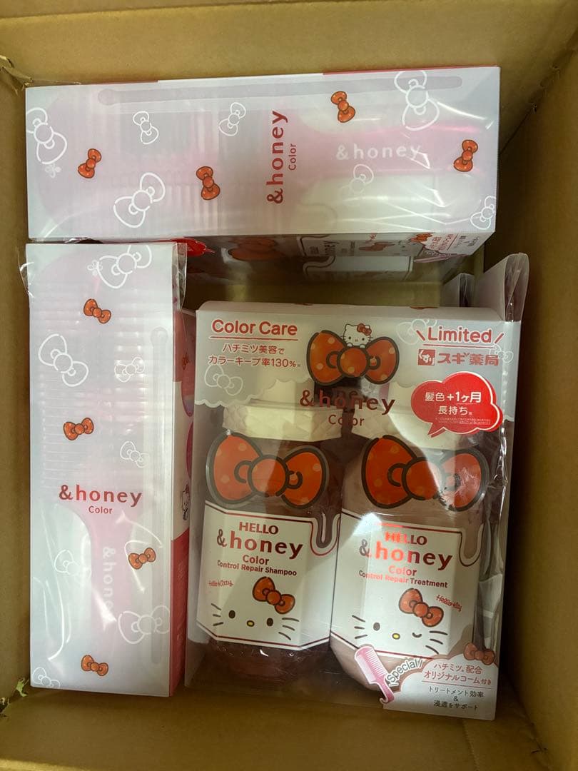 【年末セール！4箱セット】&honey ハローキティ