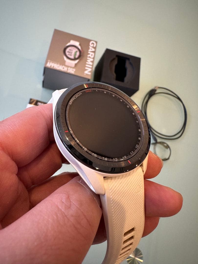 GARMIN Approach S62 ホワイト GPSゴルフウォッチ