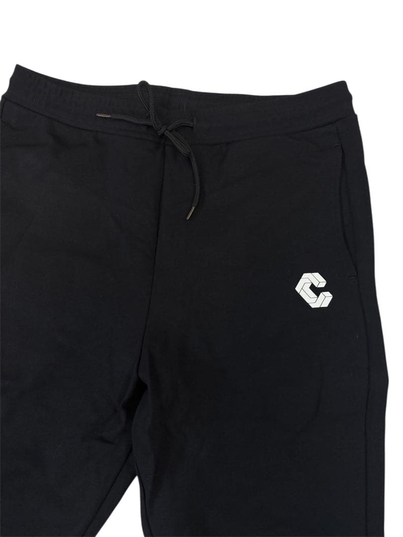 希少 CRONOS（クロノス）スキニースウェットパンツ L ブラック