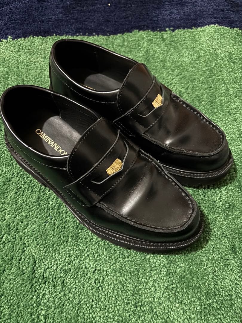 BEAUTY&YOUTH 別注 カミナンド レザー ローファー