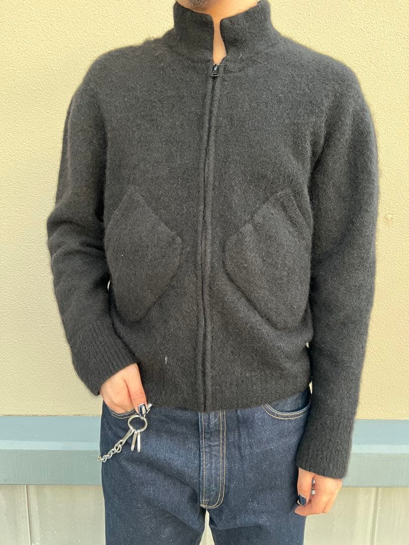 本日限定価格！Randy 23AW モヘアジップアップニット