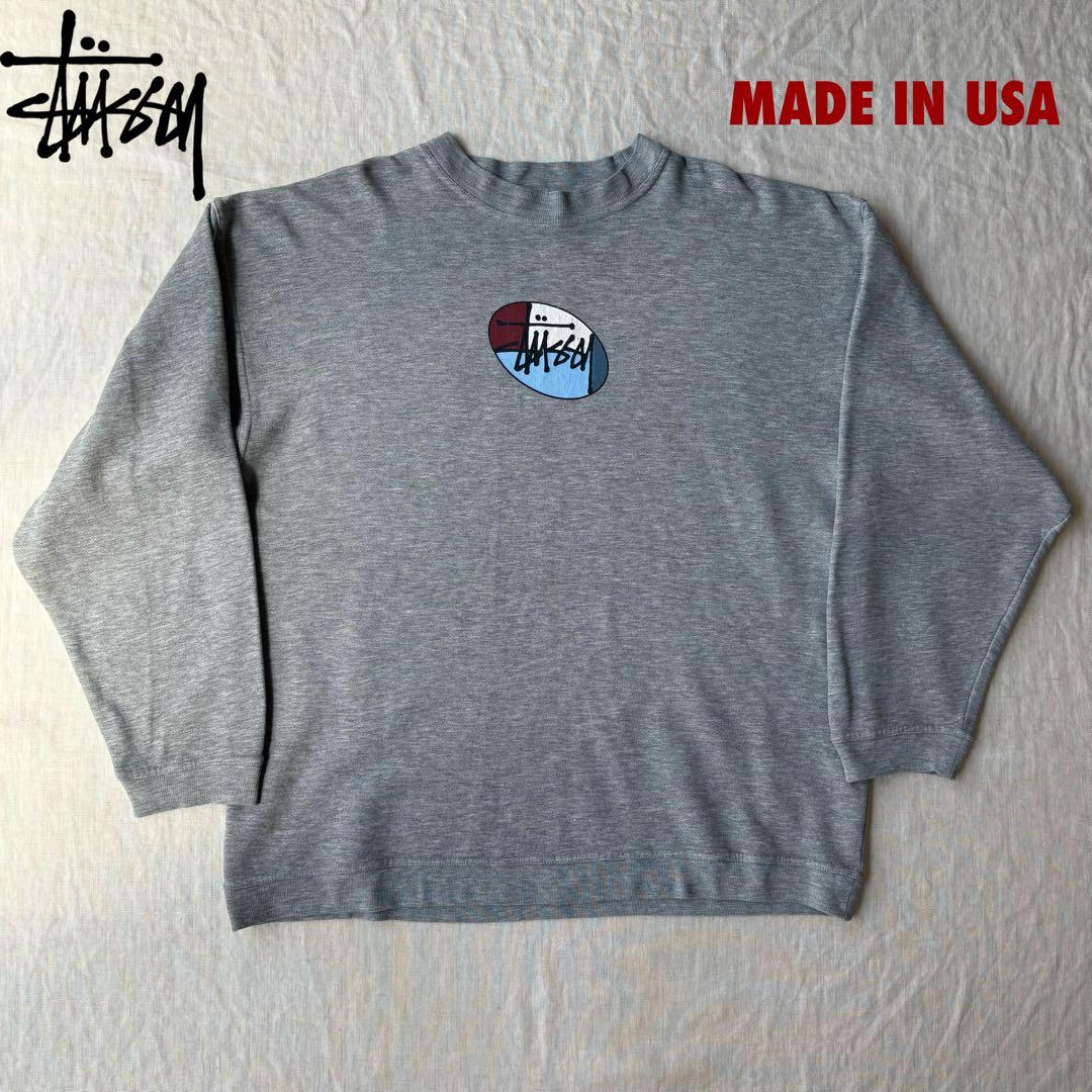 USA製 90's 初期 STUSSY オールド ステューシー スウェット XL