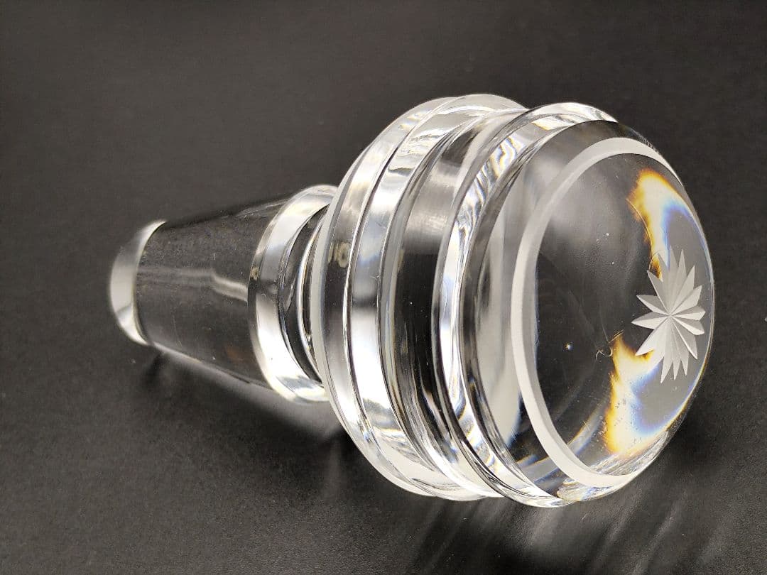 超希少未使用品☆黒川昭男 デキャンタ デカンタ 酒器（切子、江戸切子、薩摩切子）