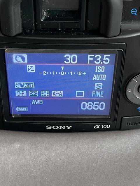 【良品】SONY α デジタル一眼レフカメラ 18-200mmレンズ付き