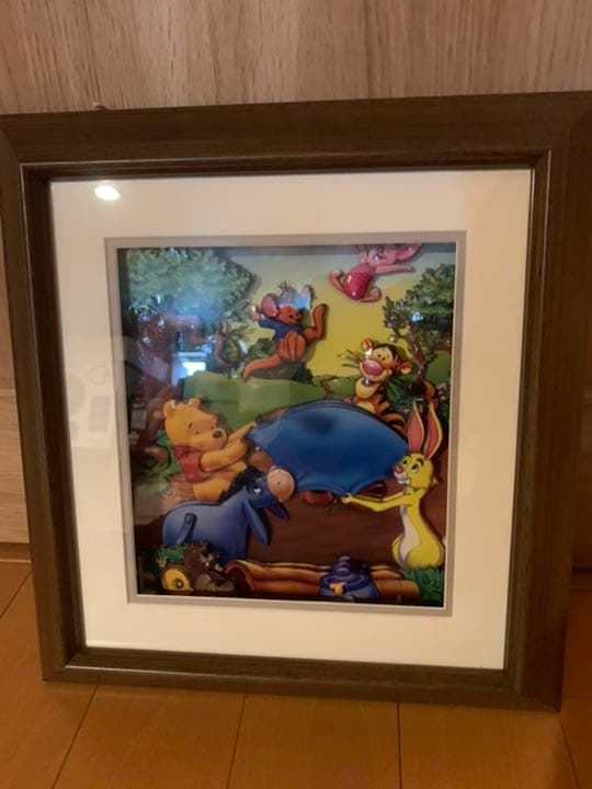 ディズニー　シャドーボックス　　プーさん