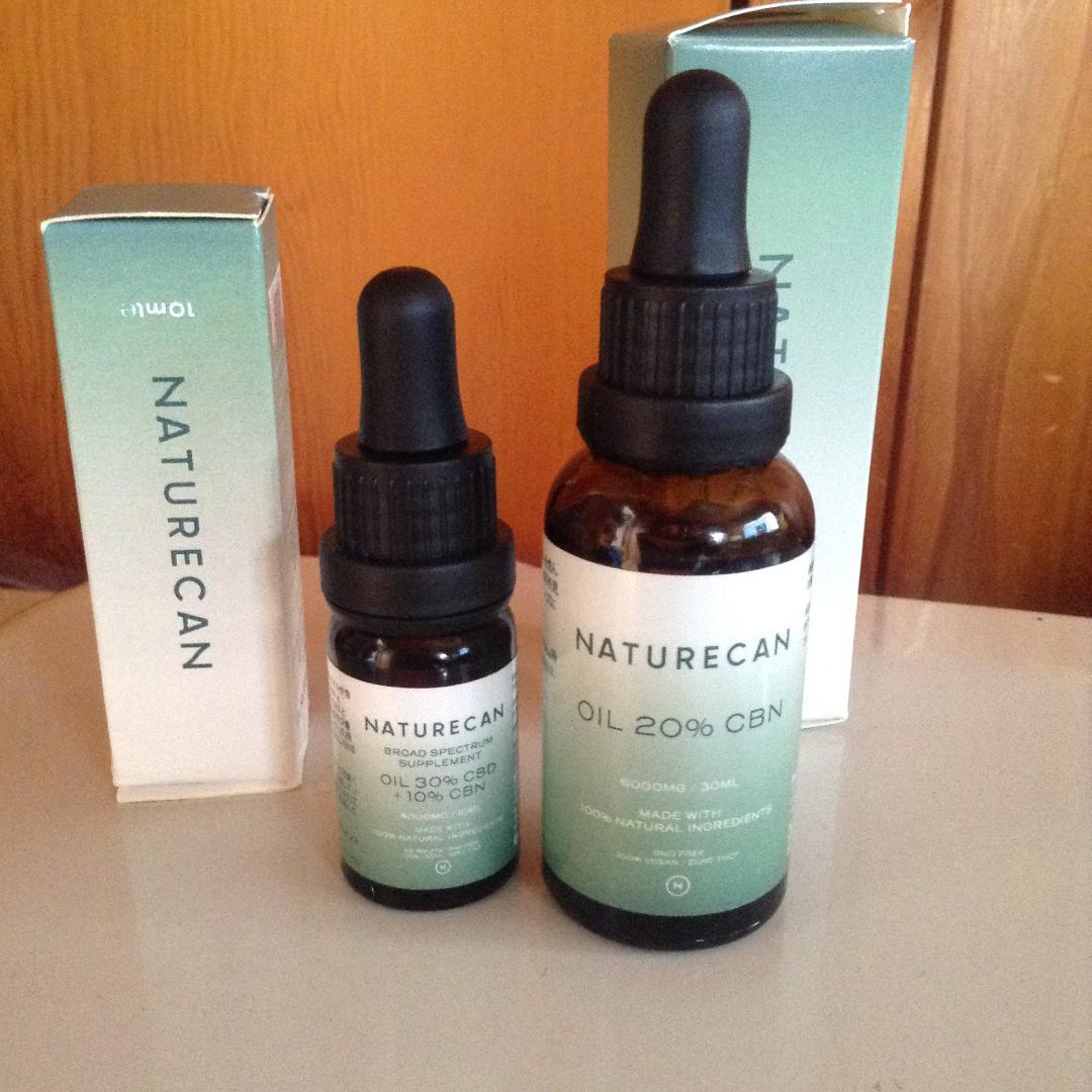 【開封済み・美品】Naturecan CBN ＋CBD オイル 2点セット
