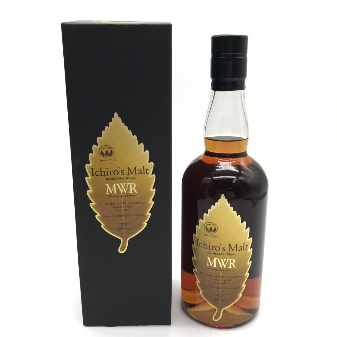 【新品未開封】イチローズモルト MWR リーフラベル 46度 箱あり K