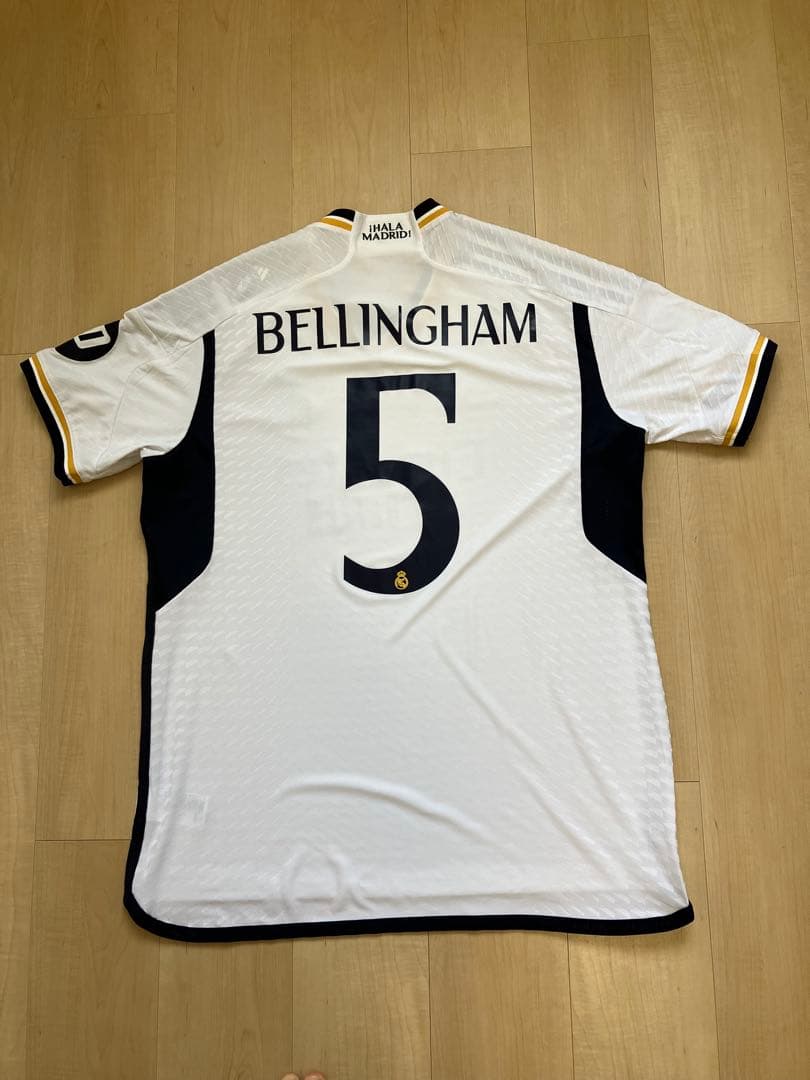 正規品　レアルマドリード オーセンティック　ユニフォーム　ベリンガム