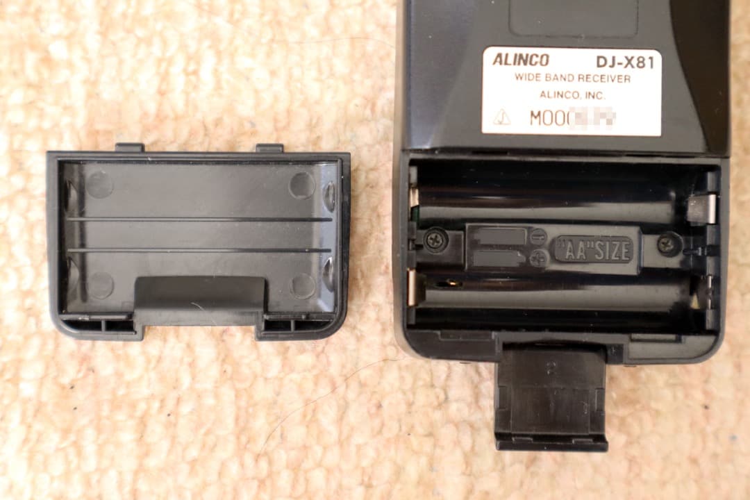 【アルインコ】 広帯域受信機 DJ-X81 改造済