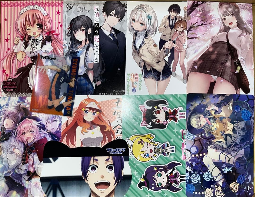 アニメグッズ ノンジャンル 紙類 薄物 7キロ以上 大量 まとめ売り トレカ無し