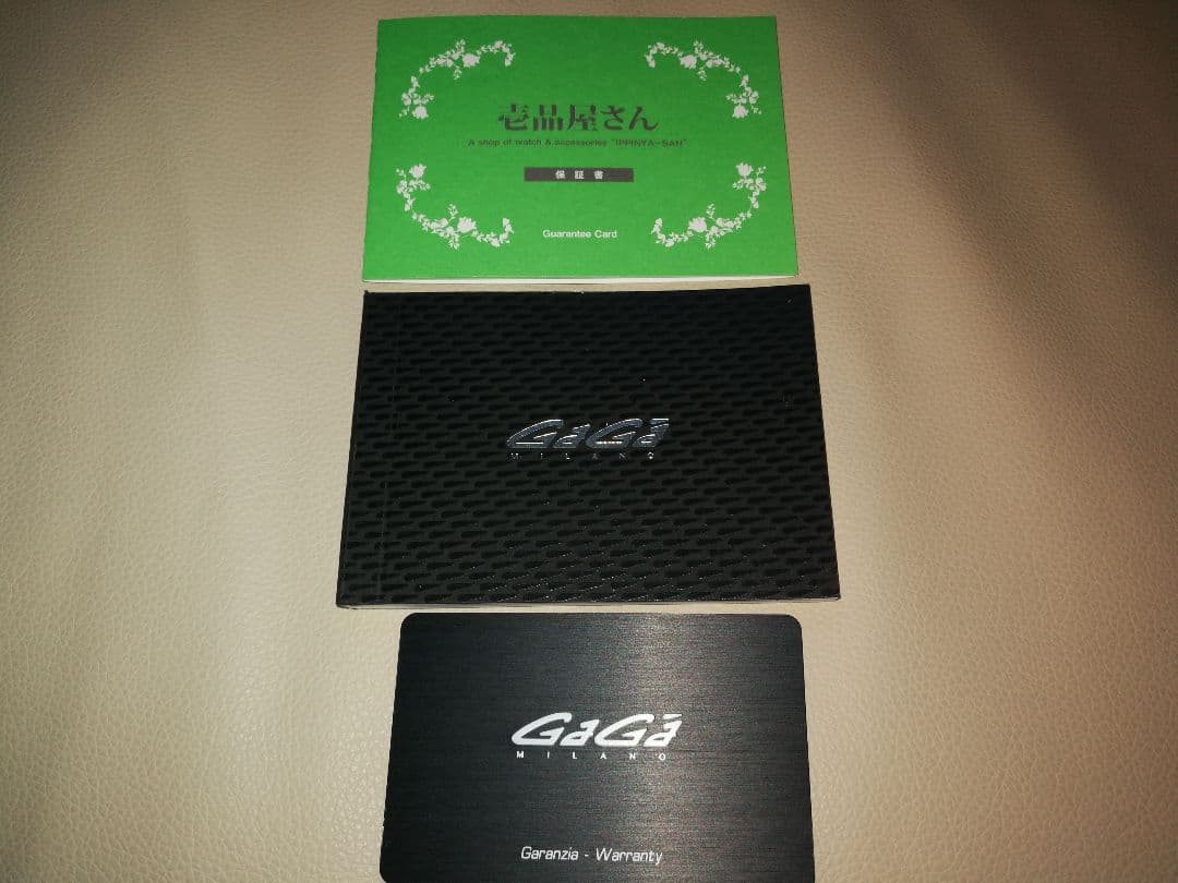 正規品　ガガミラノ GaGa MILANO　マヌアーレ40MM　ゴールド×レッド