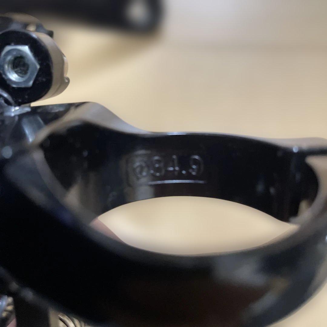 シマノ SORA クランク3速165mm、フロントディレイラー セット