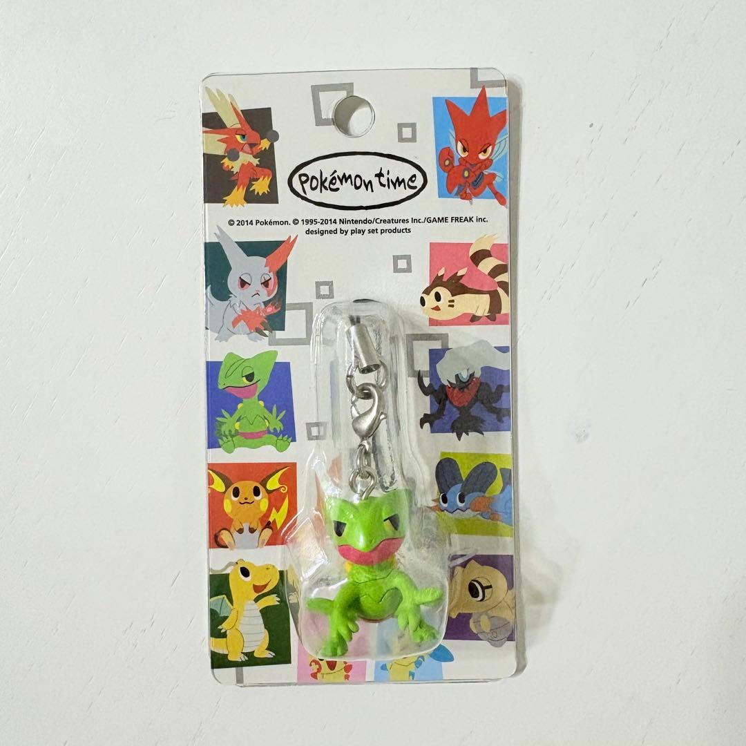 【未開封・美品】ストラップ　ポケモンタイム　ジュカイン　pokémon time