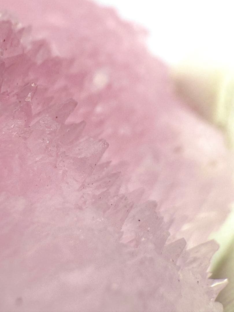 ピンク　アラゴナイト　原石　鉱物　標本　天然石　石　霞　石　アフガニスタン産