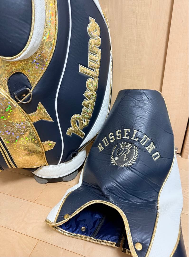 完売★ラッセルノ★キャディバッグ★ゴルフ★RUSSELUNO★ゴルフバッグ★レア