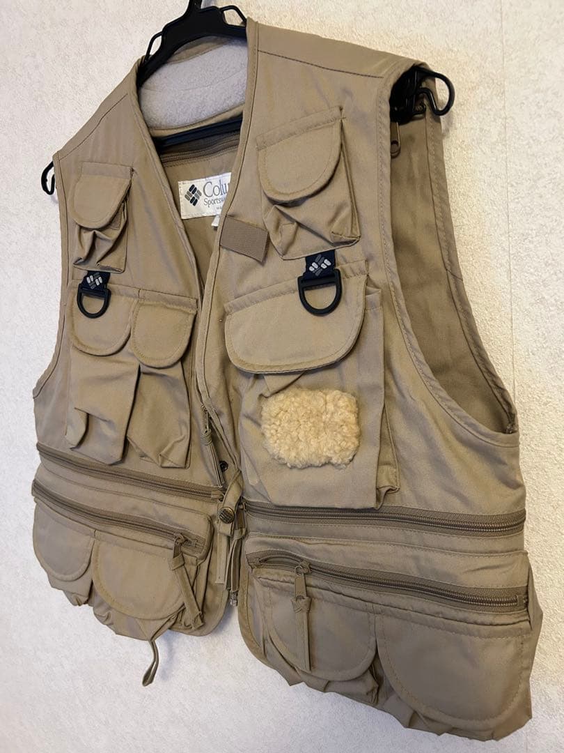 90s Columbia コロンビア フィッシングベスト　ヴィンテージ