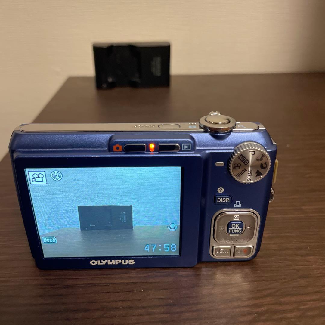 【動作確認済み】オリンパス OLYMPUS FE-330 デジタルカメラ ブルー