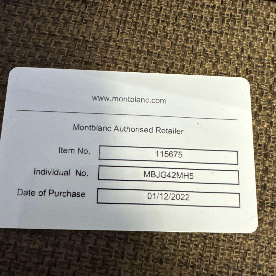 モンブラン　アンディ・ウォーホル　ボールペン