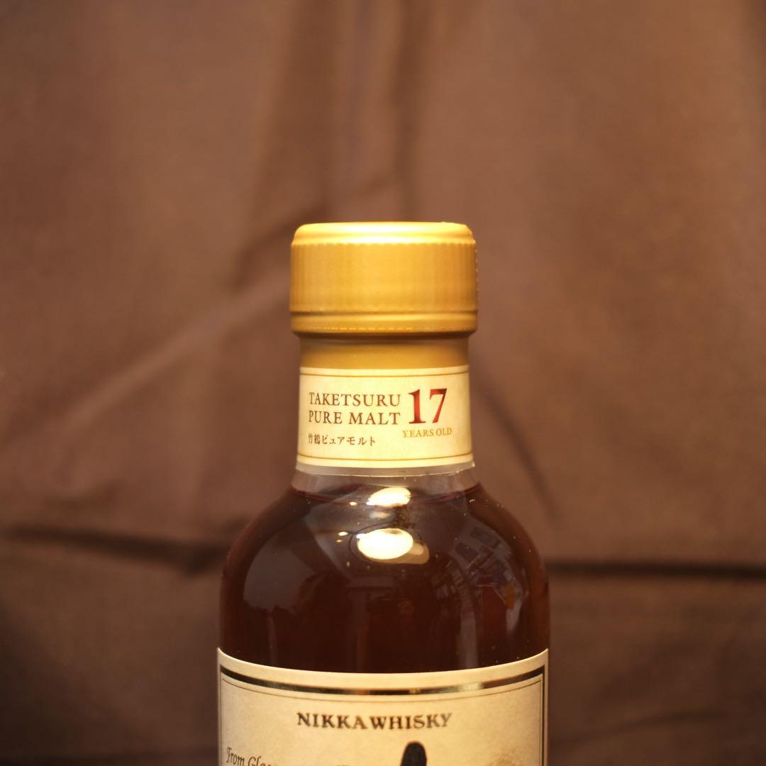 竹鶴17年ピュアモルト 180ml 旧ボトル ベビーボトル