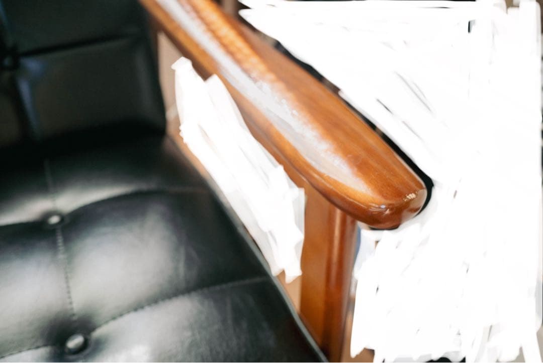 【美品】カリモク60 シングルソファ　ウォールナット