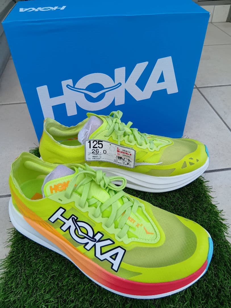 最終価格(未使用)ＨＯＫＡ ROCKETX2 26.0cm ホカ　ロケットX2