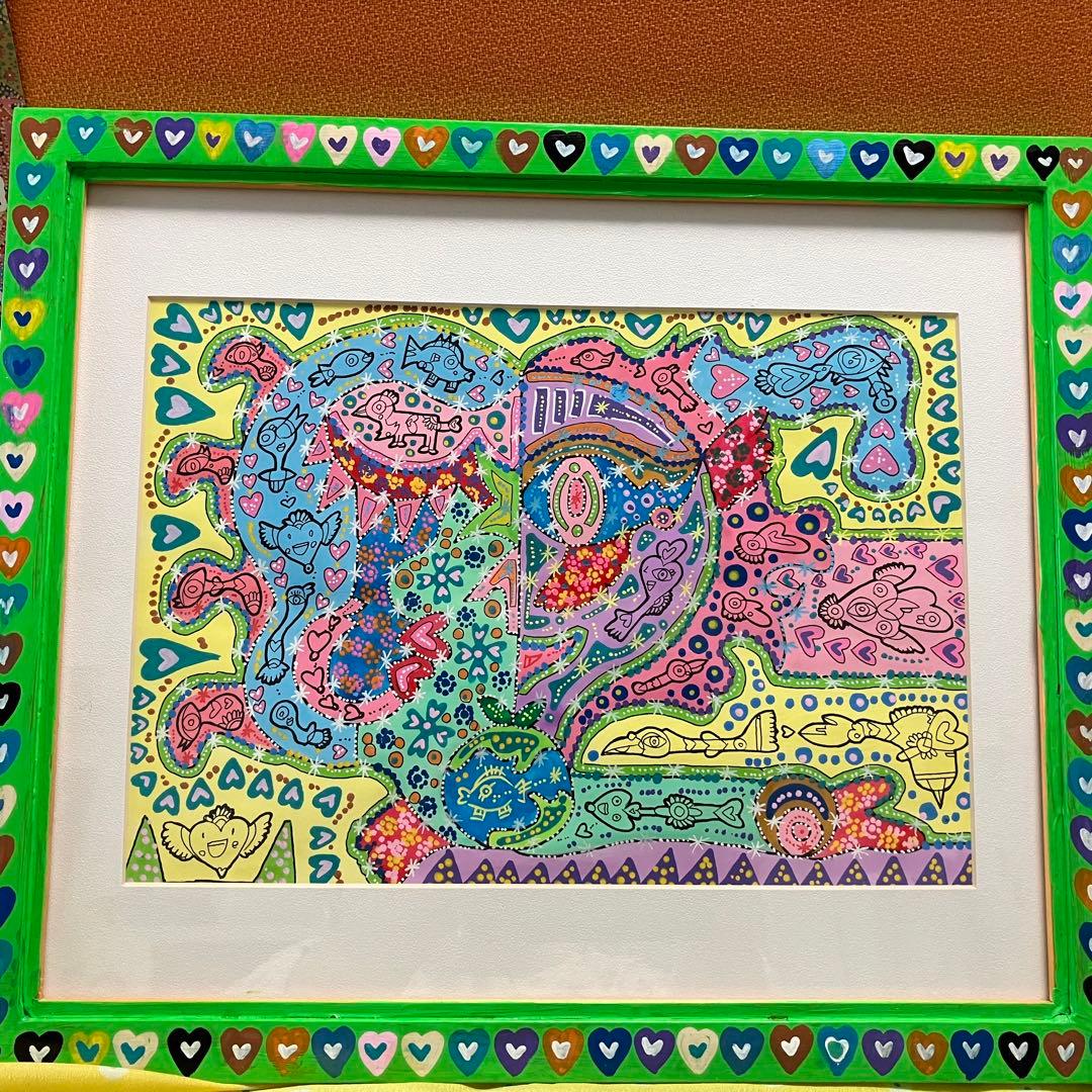 今が大事 サイン入りアート作品