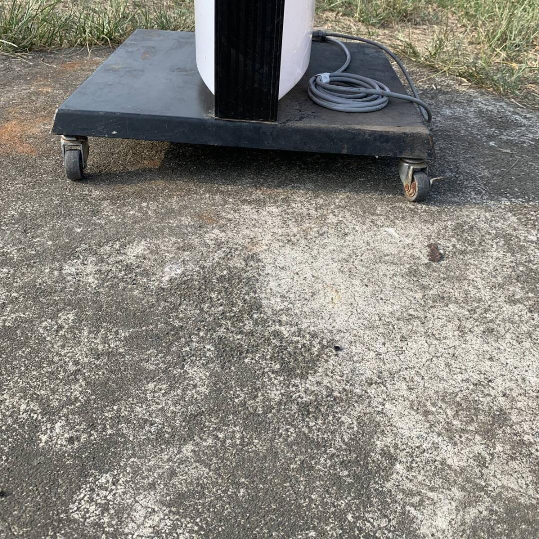 タテヤマアドバンス　営業中　看板　ライト　 キャスター付き　XZ4023