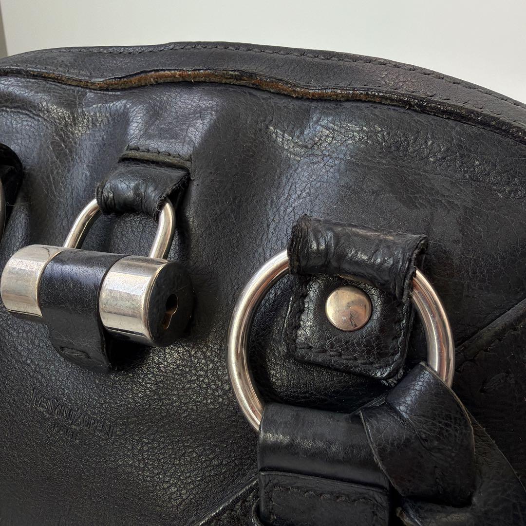 イヴ・サンローラン ミューズ パテント ショルダーバッグ