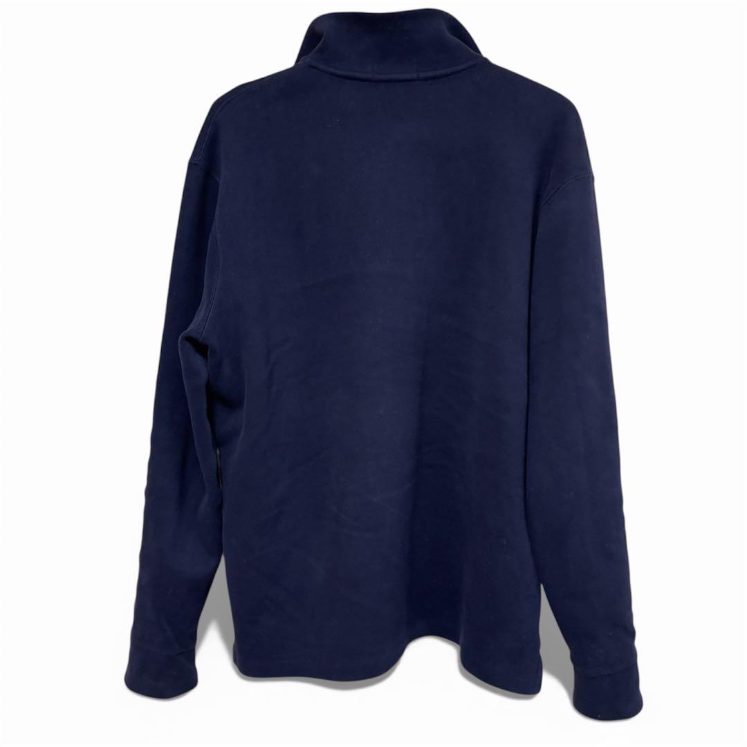 ポロラルフローレン 現行QRタグ　ハーフジップ　コットンニットセーター　M