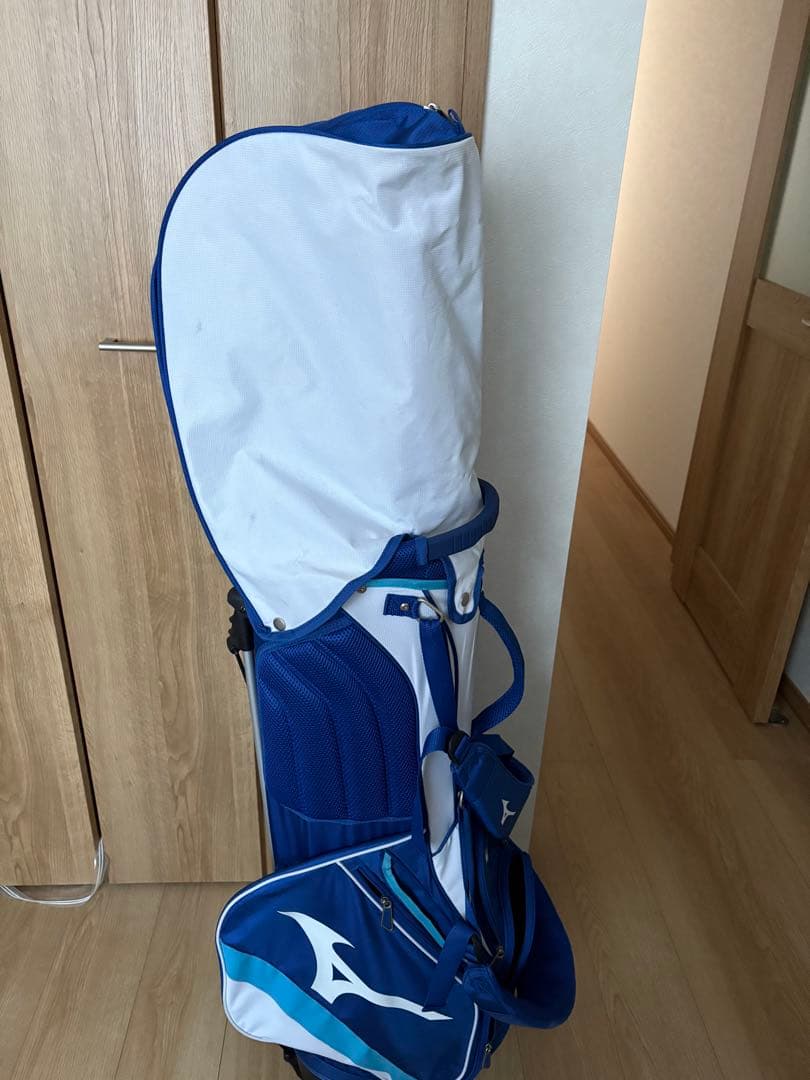 Mizuno キャディバッグ 青/白