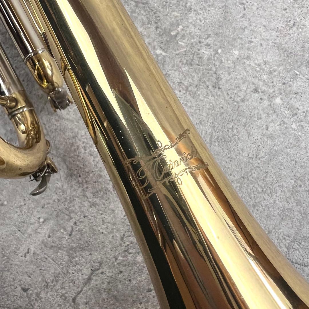 Heinrich ゴールド トランペット 本体 ケース付き