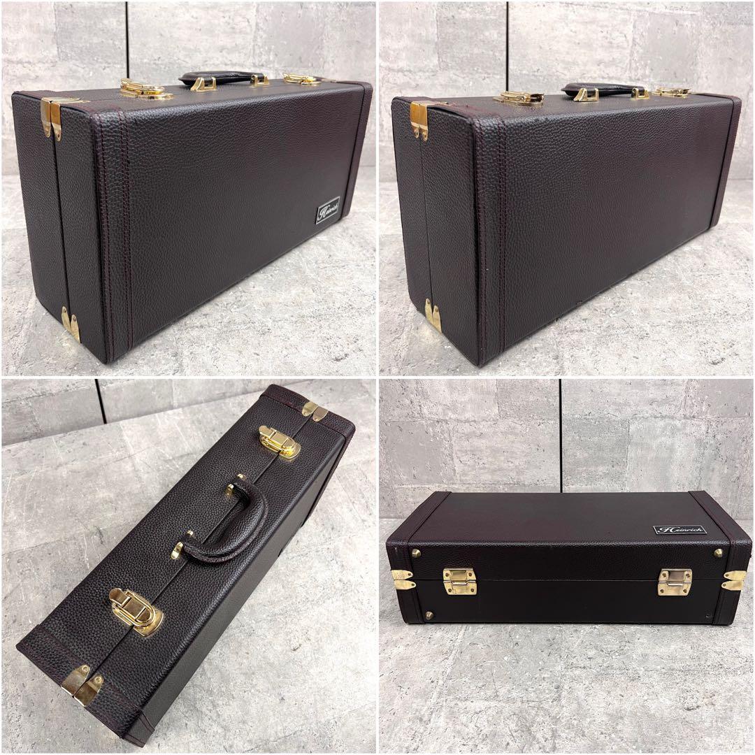 Heinrich ゴールド トランペット 本体 ケース付き