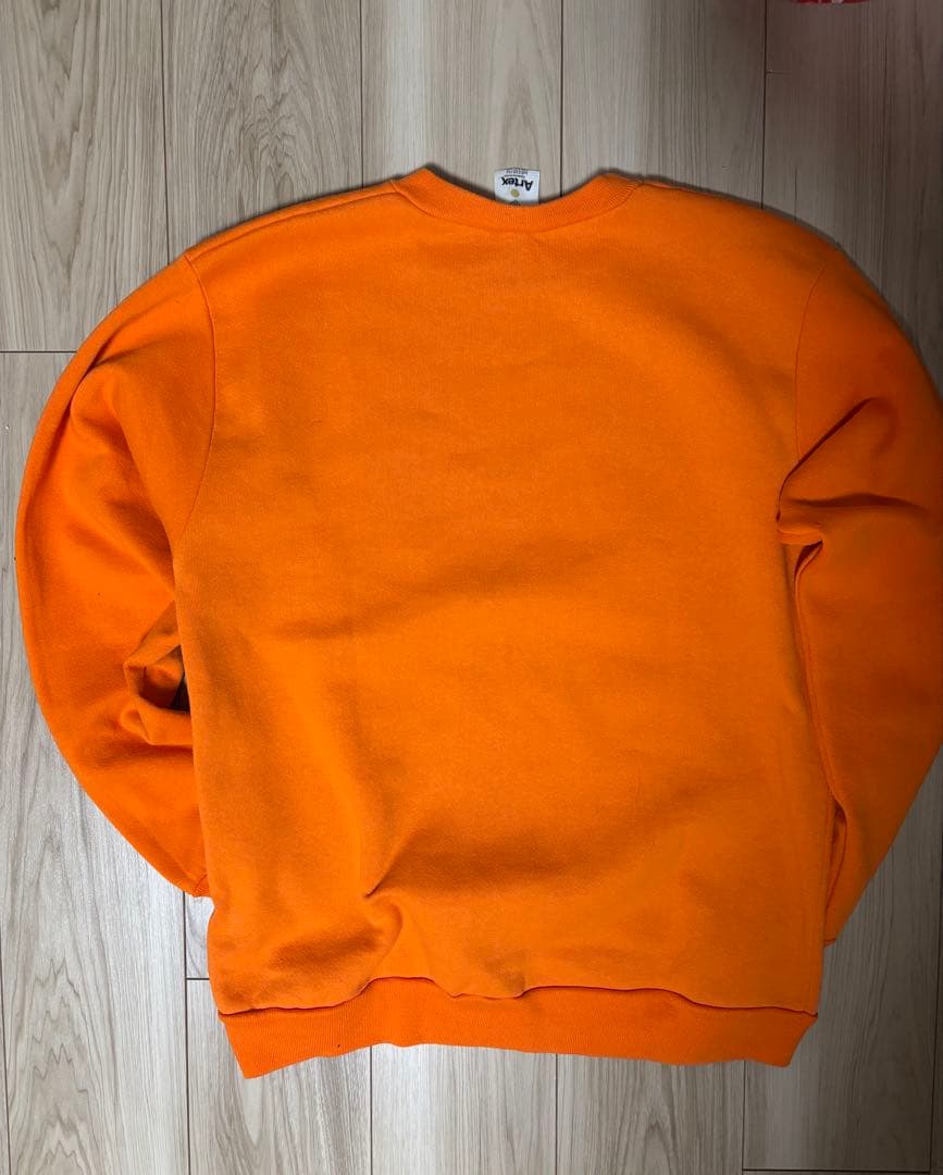 90s スヌーピー　スウェット　ヴィンテージ ARTEX　オレンジ　USA製