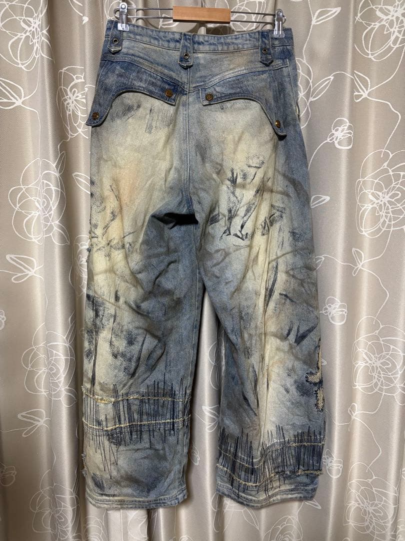 person soul バギーデニムパンツ サイズS